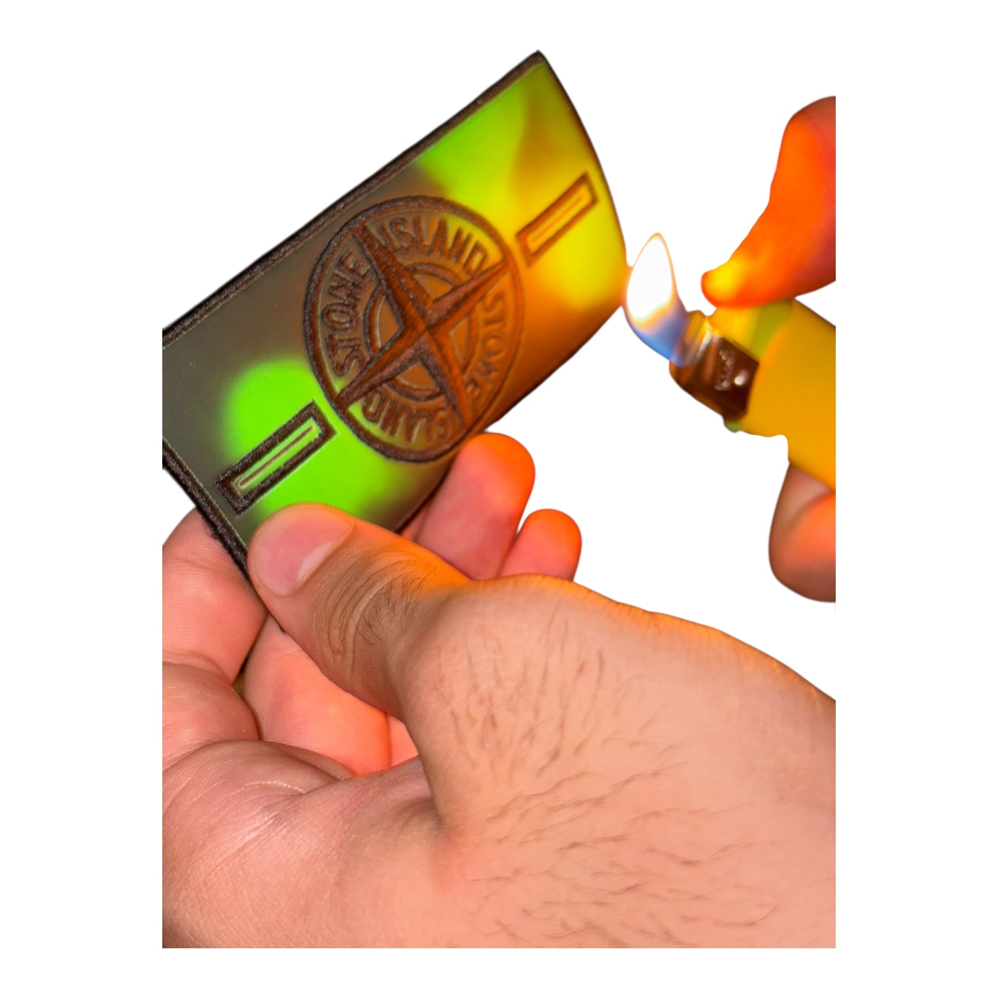Thermo PatchStoney Green + 2 buttons