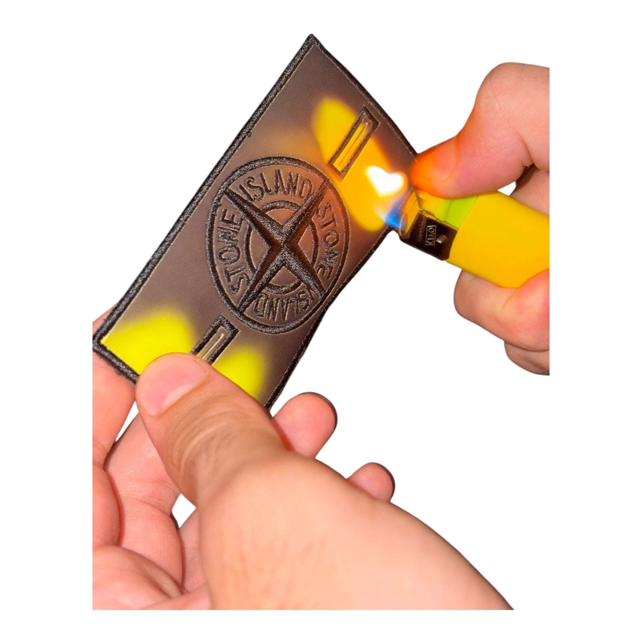 Thermo PatchStoney Yellow + 2 buttons