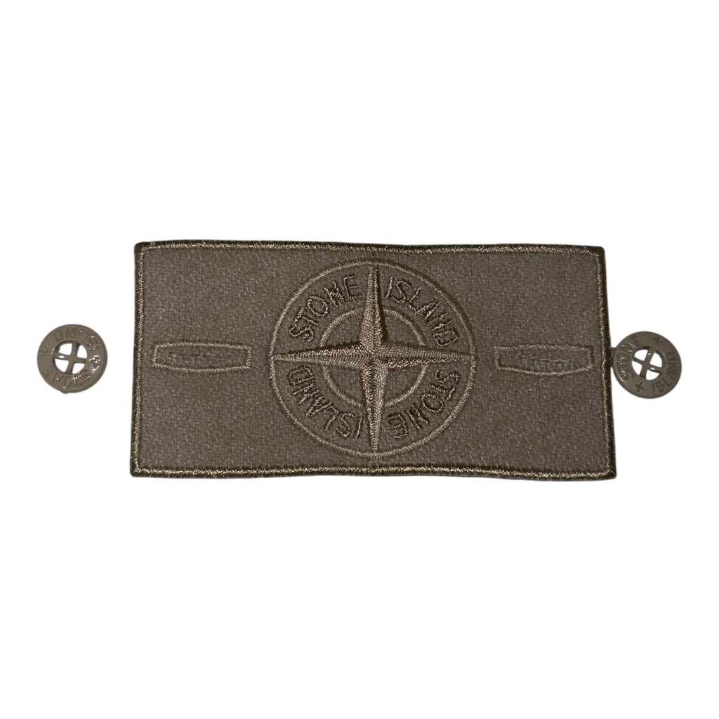 Ghost PatchStoney Beige + 2 buttons