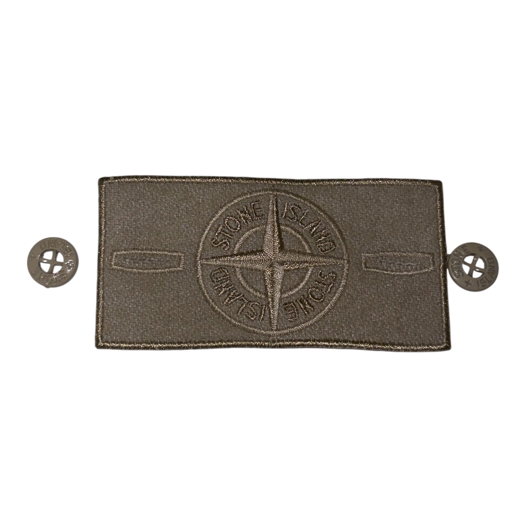 Ghost PatchStoney Beige + 2 buttons